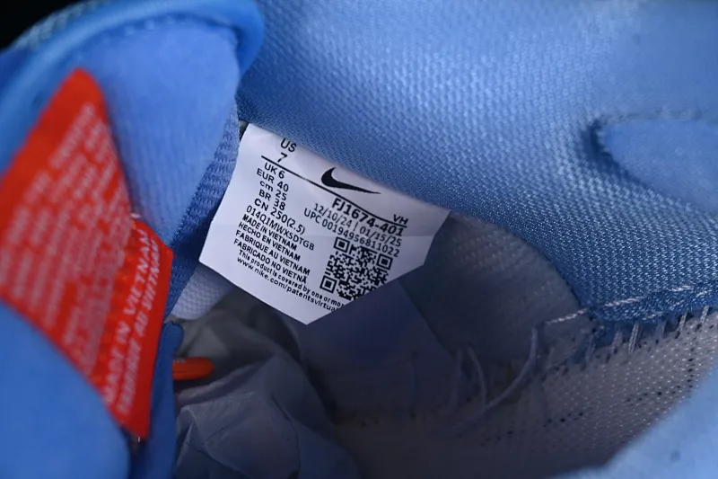 All categories Nk SB Dunk series Nk SB Dunk Low low-top sneakers F version Nike SB Dunk Low Pro ISO "University Blue" university blue low-top casual sneakers FJ1674-401